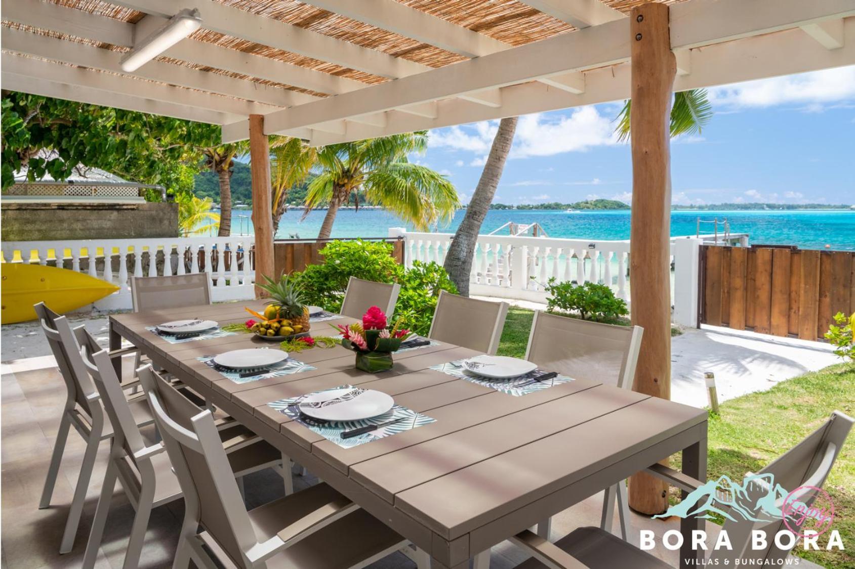 Matira Beach House Villa Bora Bora Exterior photo